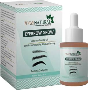 7days natural Eyebrow & Eyelash Growth Oil For Women - Strength with Pure Natural 30 ml