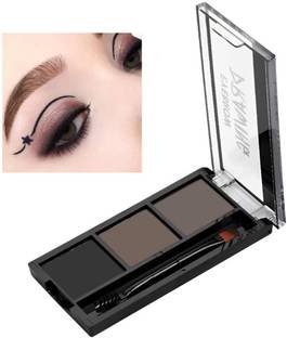Herrlich New Eyebrow Powder Cake with brush Brow Palette Eyebrow Enhancer Waterproof 15 g