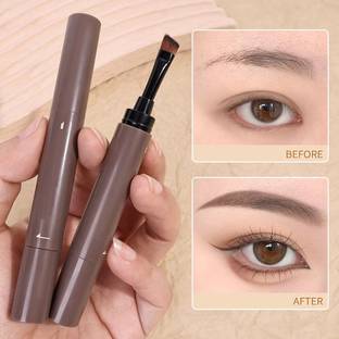 GULGLOW99 Waterproof Eyebrow Cream Pen with Brush Lasting Not Smudge