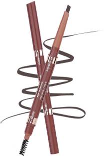 Insight Smudge Free Eyebrow Pencil with Styler For Bold & Beautiful Eyebrows (Brown)