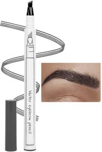 tanvi27 4 Fork Tip Grey Eyebrow Pencil Waterproof Liquid Brow Pencil