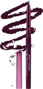 MATTLOOK Eye Love It Kohl Kajal & Eyeliner Enriched With Vitamin E, Stays For long 24Hrs