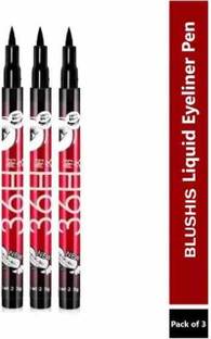 BLUSHIS 36 hr stay waterproof sketch eyeliner set of 3