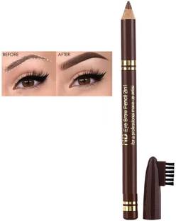 JANOST Easy to Color Waterproof Eye Brow Pencil,Eyebrow Eye Liner Pencil Set