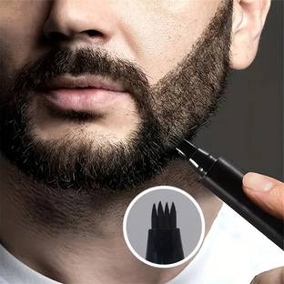 GULGLOW99 Eyebrows & Beard Filling Pen Pencil Lasting 3D Waterproof