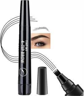 Squzaz Eyebrow Makeup Pen with 4 Micro-Fork Tip Brow