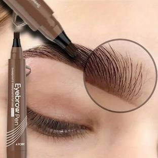 GULGLOW99 Natural 3D Brow Makeup Look, Long-Lasting Micro-Fork Tip Eyebrow Pen