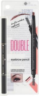Hilary Rhoda Eyebrow Pencil with eyebrow Brush - Deep Black