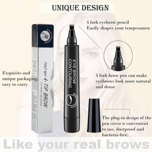 GULGLOW99 Eyebrow Pen Eyebrow Pencil with a Micro-Fork Tip Applicator Long Lasting 1 g