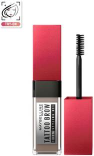 MAYBELLINE NEW YORK Tattoo Brow 3 Day Styling Brow Gel, Grey Brown, 6ml