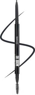 MARS Oh Brow Dual-Ended Eyebrow Pencil With Spoolie, Long-Lasting & Easy Glide