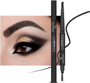 Half N Half Eye Brow Artist Long Lasting Automatic Eyebrow Pencil & Brush