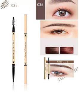 Digital Shoppy Tint Mascara Double Head Eyebrow Pencil Water proof.( No 3)