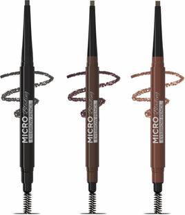 Glam21 Micro Blading Eyebrow Pencil | Brow Pencil With Spoolie