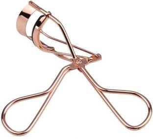 FOLELLO Eyelash Curler with Comfort Grip – Rose Gold, Lash Curler for Women
