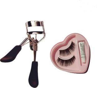 clubbeauty HEART EYELASH WITH EYELASH CURLER