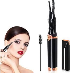 VUSTICA Electric Heated Eyelash Curler Beauty Makeup Tool for Women Eyelashes Lift Kit