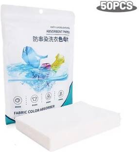 DRTRAEDER Fabric Color Absorb Paper Pnti-String Dyeing Laundry Paper 50 sheet Fabric Deodorizer