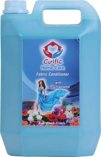 curific After Wash Liquid Fabric Softener & Long Lasting Freshness (5 ltr)