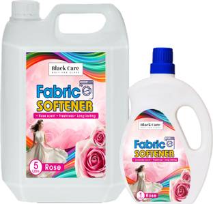 Black Care Rose Fabric Conditioner 6 L | Antibacterial | Long Lasting Fragrance & Shine