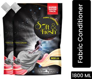 Soft & Fresh Vanilla Dreams after wash Fabric Conditioner increase shine,softness & Freshness