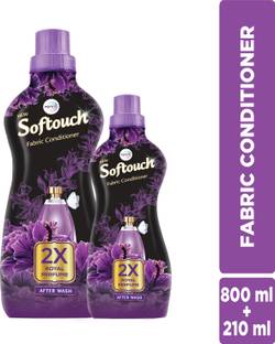 Softouch by Wipro 2X Royal Perfume Liquid Fabric Conditioner with Bergamot, Grapefruit & Jasmine