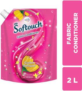 Softouch by Wipro Garden Bouquet Liquid Fabric Conditioner with Jasmine & Fresh Roses Fragrance