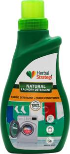 HERBAL STRATEGI Natural Fabric Wash Laundry detergent Skin & Baby Safe Organic