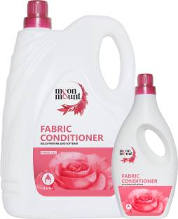 Moon and Mount After Wash Rose Scent Biodegradable Front & Top Load Fabric Softner