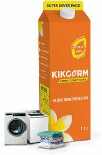 Kikgerm Naturally Best Fabric Conditioner No Harmful Chemicals & 99.99% Germ Protection