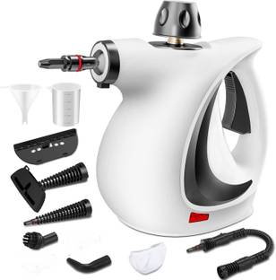 FLUDDER Steam Cleaner, Multi-Purpose Steam Cleaner Handheld with 10 Accessories Handheld Fabric Steame...