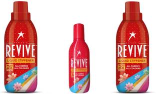 Revive LIQUID 495 ML PACK OF 3 (200 X 2, 95 X 1) Fabric Stiffener