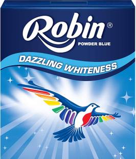 Robin Dazzling Whiteness Powder Blue 400 g Fresh, Classic, Jasmine Fabric Whitener