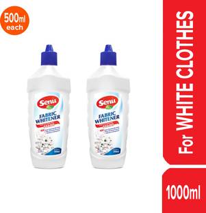 Senu Fabric Whitener with Bleach Power - 500ml X 2 Pack Fabric Whitener
