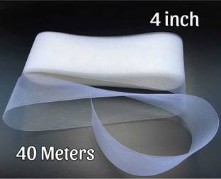 ARKID 4 inch Braid / Boning Can can Net Strip / Trim Boutique Fabric patti 40 Meters Lace Reel