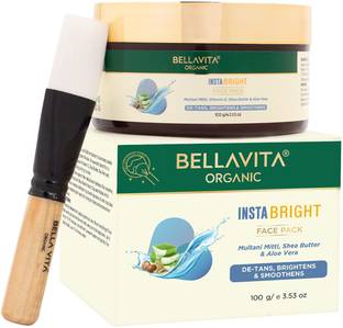 BELLAVITA INSTABRIGHT Face Pack For Tanning, Glowing Skin, Pigmentation & Brightening