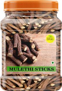 Kartik Export Mulethi Root Whole - | Yashtimadhu for your health,Skin and Hair Care