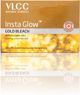 VLCC Insta Glow Gold Bleach - For Instant Fairness & Glowing Skin