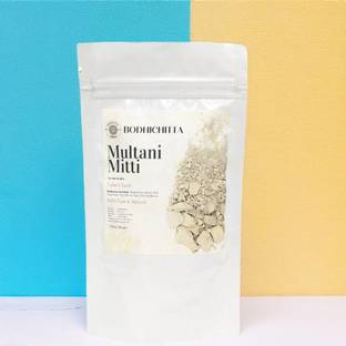 Bodhichitta 100% Pure Natural & Organic Multani Mitti Powder For Skin & Hair Care