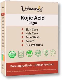 Urbaano Herbal Pure Kojic Acid Powder For DIY Skin Care Serum, Cream, Soap or Lotion