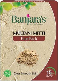 Banjaras Touch Of Nature Multani Mitti Face Pack 100gm