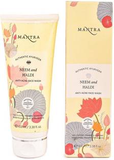 MANTRA Neem And Haldi Anti-Acne Face Wash | Regulates Excess Oil
