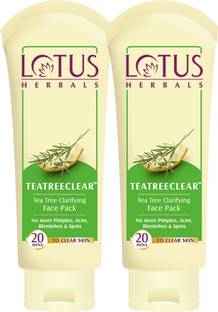 LOTUS HERBALS TEATREECLEAR Tea Tree Clarifying Face Pack