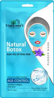 tapveda Natural Botox GlucoAlgae Peel Off Mask with Kiwi & Collagen