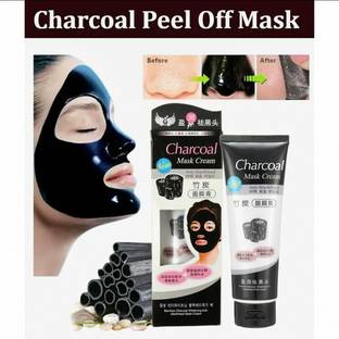 CHARCOAL PEEL OFF MASK For mattifying oily skin, they balance sebum and remove excess oil.