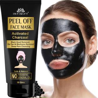 INTIMIFY Charcoal Peel Off Mask, Anti Pollution , Deep Cleansing Mask For Women & Men