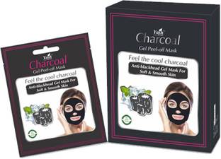 Yash Herbal Gel Peel Mask, Anti-Blackhead Gel Mask (Pack of 6, 25ml each)