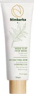 NIMBARKA neem clay mask hydrating clay 100gm pack of 1
