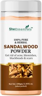 She Essentials Sandalwood Powder for Lighten Dark Complexion