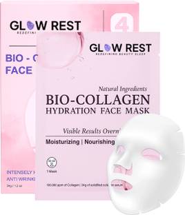 Glow Rest Bio-Collagen Hydration Face Mask | Deep Hydration